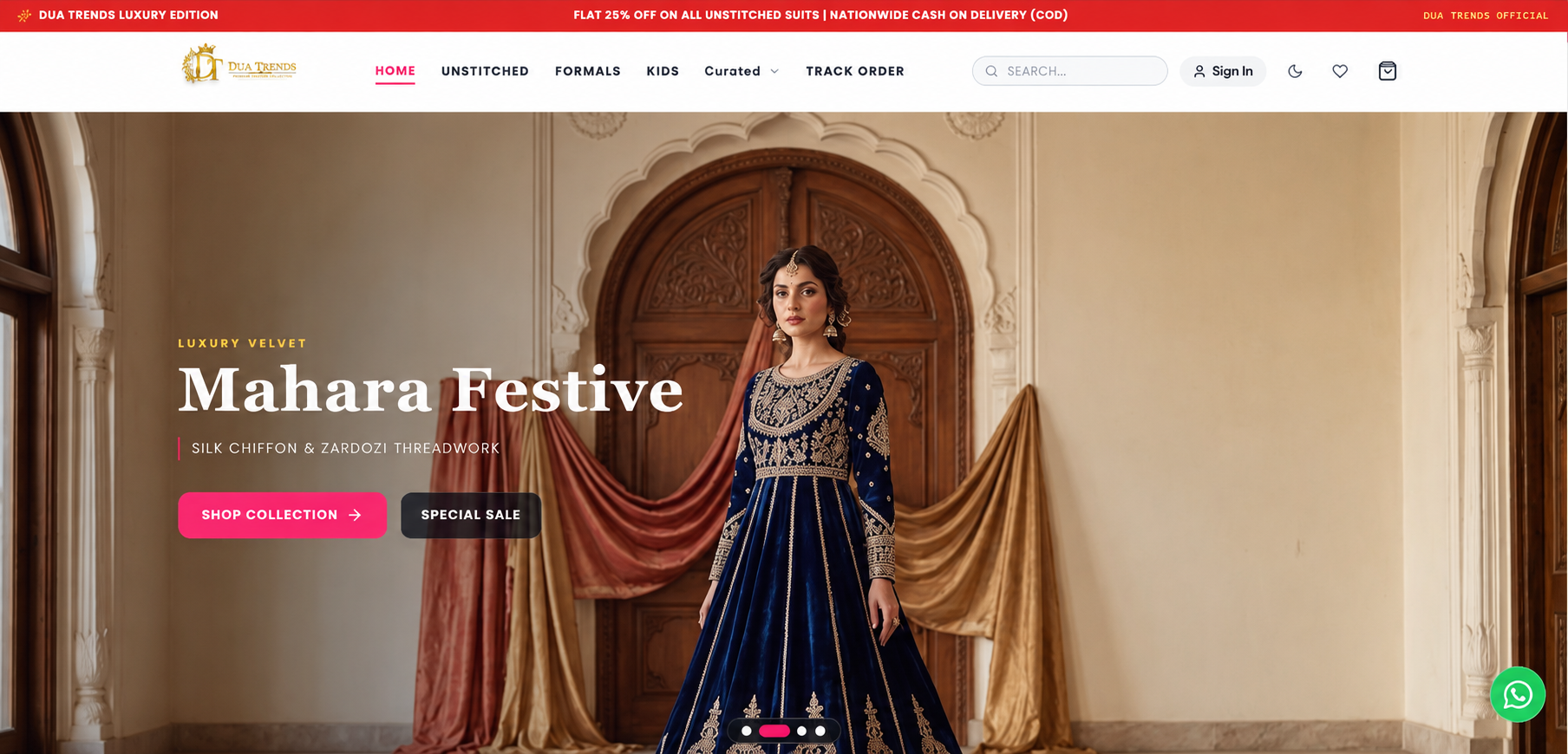 Dua Trends E-Commerce Platform